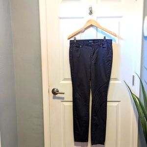 Buffalo David Bitton Hope Mid-Rise Stretch Skinny Grey Jeans Size 30